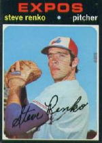 1971 Topps Baseball Cards      209     Steve Renko